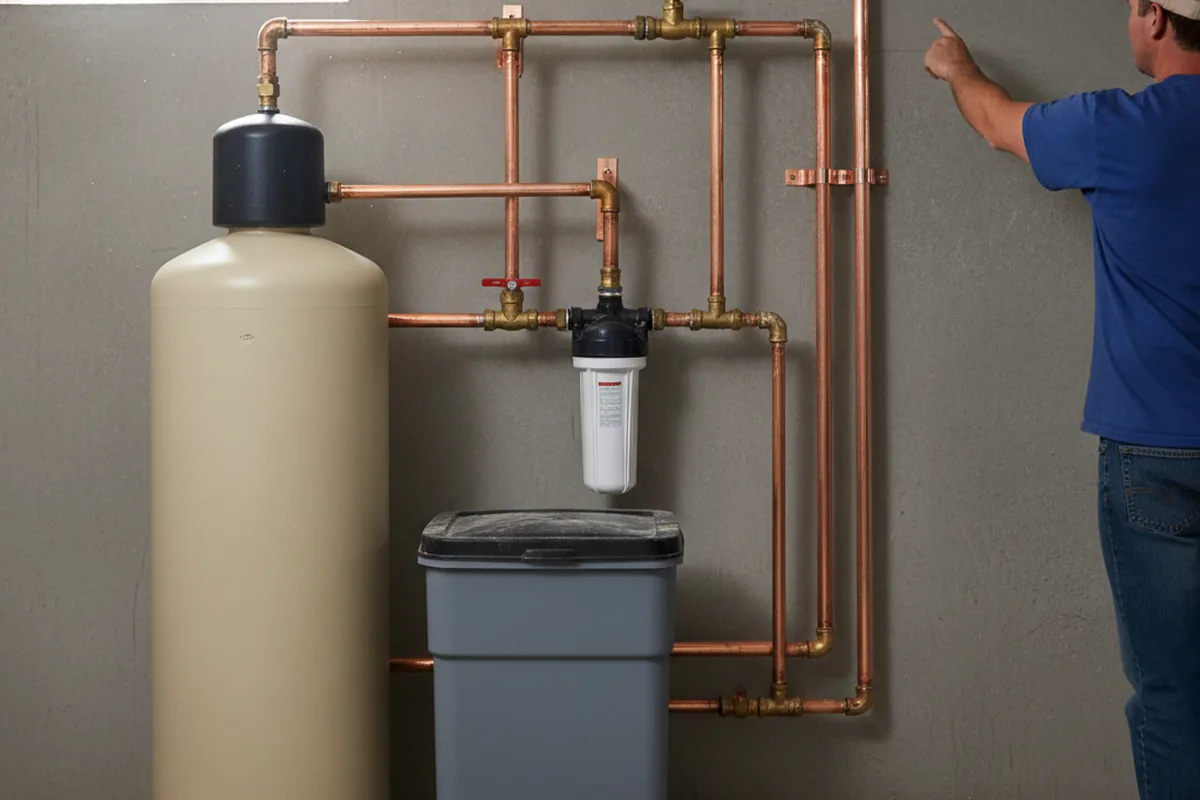 Whole-house water treatment system installed in Scuddy